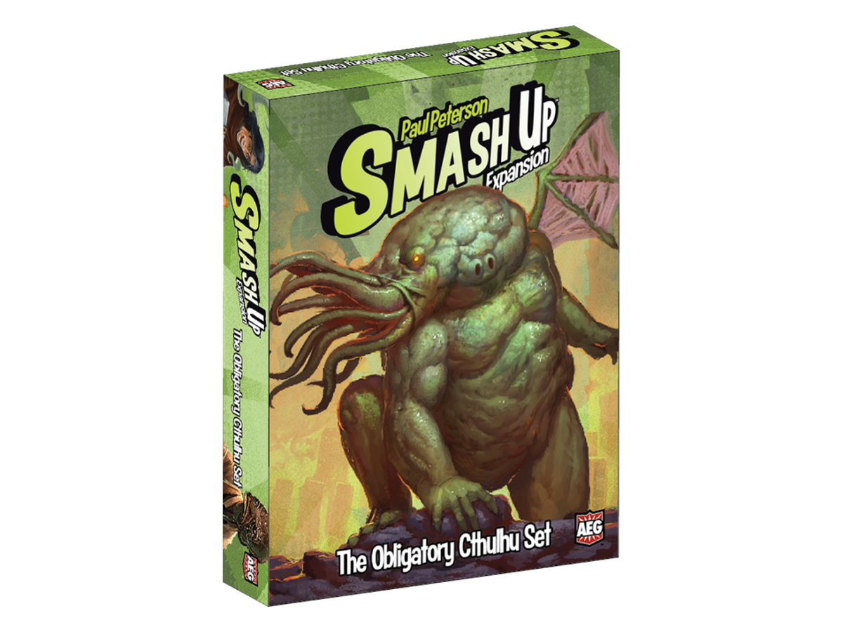 Conjunto Obrigatório de Cthulhu: Smash Up - Jogos de tabuleiro